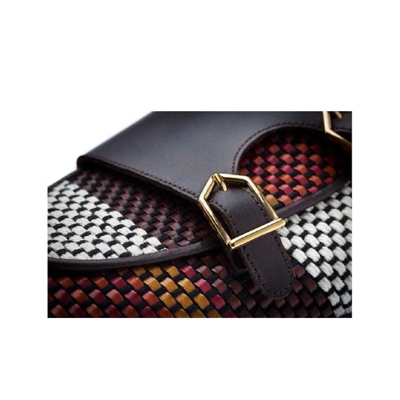 TANGERINE 7 TETRIS BROWN BELGIAN LOAFERS main image 7